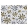 Dakls Prestieranie Snowflakes biela, 33 x 48 cm