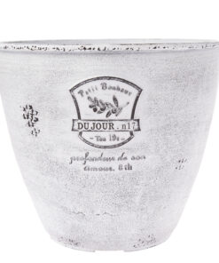 Plastový obal na kvetináč Dujour, 26,5 x 23 cm