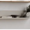 Polica na stenu Asko Living, 60 cm, béžový kašmír%