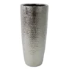 Váza Modern 49 cm, strieborná tepaná%