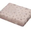 Cashmere deka Stella 150x200 cm, motív hviezdy, taupe%