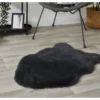 Umelá kožušina Alpa 50x80 cm, antracit%