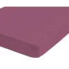 Napínacie prestieradlo Jersey Castell 180x200 cm, fialové%