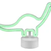 Stolová LED lampa Brontosaurus, biela%