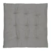 Podsedák na stoličky Bravo 40x40 cm, strieborný%