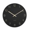 Karlsson 5788BK dizajnové nástenné hodiny, pr. 30 cm