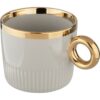 Altom Porcelánový hrnček Palazzo lines 350 ml, šalviová