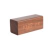 Karlsson 5652DW Dizajnové LED stolné hodiny s budíkom, 16 x 7 cm