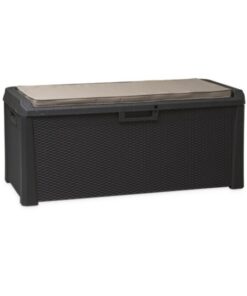 Multifunkčný úložný box Santorini Plus sivá, 560 l