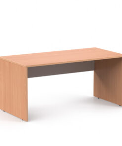 DREVONA33 Kancelársky stôl LUTZ 160x80 buk + biela