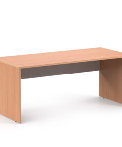 DREVONA33 Kancelársky stôl LUTZ 180x80 buk + biela