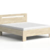 DREVONA24 Manželská posteľ z masívu 180x200 LIVIA buk white pure