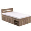 DREVONA09 Študentská posteľ 120 orech rockpile REA LARISA