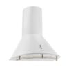 Klarstein Lumio Neo, digestor, 60 cm, komínový, 614 m³/h, retro dizajn, nehrdzavejúca oceľ, biely