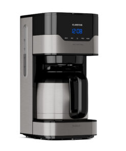 Klarstein Arabica 1.2, kávovar, 1,2 l, EasyTouch Control, strieborný/čierny