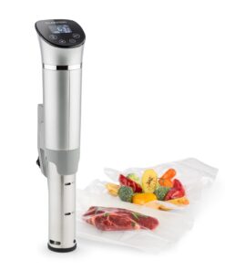 Klarstein Quickstick Flex 1300W 3D cirkulácia 0-95 °C IPX7 časovač strieborný