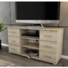Vysoký TV stolík Oskar TV, dub sonoma, výška 65 cm%