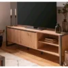 Široká TV skrinka Denver, dub artisan/antracit%
