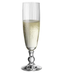 Poháre na sekt Georgia 230 ml, s optikou%