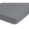 Napínacie prestieradlo Jersey Castell 140x200 cm, strieborné%