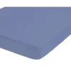 Napínacie prestieradlo Jersey Castell 140x200 cm, modré%