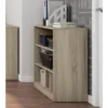 Nízký regál Carlos, dub sonoma, šírka 40 cm%