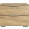 Nočný stolík Easy Plus, 2 zásuvky, dub artisan%