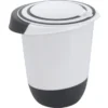 Misa s vekom na šľahanie 1,5 l, čierna/biela%