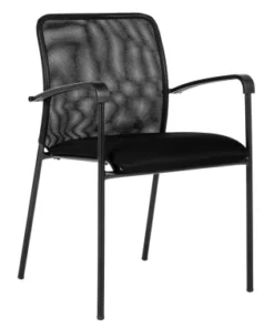 Konferenčná stolička Spider, čierna látka%