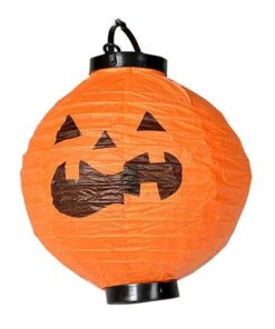 Lampión Halloween s LED svetlami, pr. 20 cm