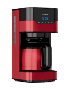 Klarstein Arabica 1.2, kávovar, 1,2 l, EasyTouch Control, strieborný/čierny