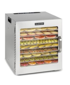 Klarstein Captain Jerky 110, sušička potravín, 1000 W, 30-90 °C, 24-hod. časovač, nehrdzavejúca oceľ