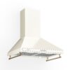 Klarstein Victoria, digestor, 60 cm, nástenný, 630 m³/h, LED, retro dizajn, čierny