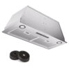 Klarstein Paolo 72 vstavaný Digestor 72 cm 520 m³/h LED Touch A++
