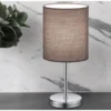 Stolná lampa Jerry, šedá%