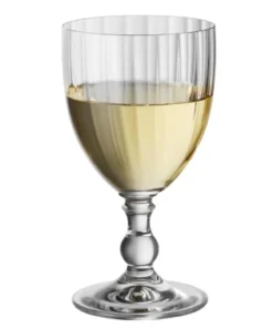 Poháre na víno Georgia 240 ml, s optikou%