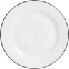 Plytký tanier 27 cm Lineo, biely%