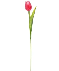 Umelá kvetina Tulipán 43 cm, červený%