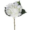 Umelá kvetina Hortenzia 50 cm, biela%