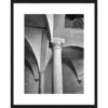 Rámovaný obraz Architektúra 40x50 cm, čiernobiely%