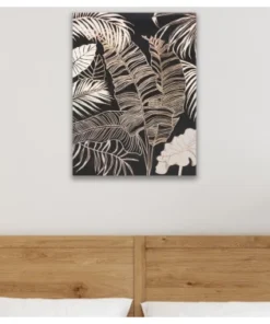 Obraz na plátne Tropické listy, 30x40 cm%