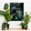 Obraz na plátne Zelené palmové listy, 60x80 cm%