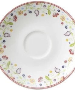 Espresso podšálka Shanti Doppio 12 cm, farebné kvety%