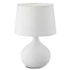 Stolná lampa Martin 29 cm, biela%