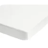 Napínacie prestieradlo Jersey Castell 140x200 cm, biele%