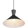 Luster Enzo 35 cm, matná čierna%