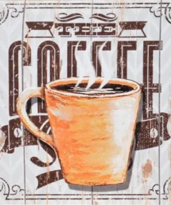 Obraz na plátne The Coffee, 28x28 cm%