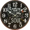 Nástenné hodiny Cooking with love, 30 cm%