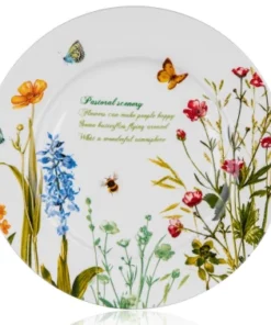 Dezertný tanier Lúčne kvety, 19 cm%