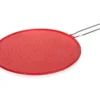 Ochranné sito na panvicu Culinaria 28 cm, červené, silikon%